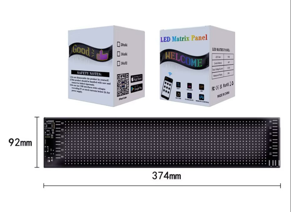 PANTALLA FLEXIBLE LED PARA AUTO