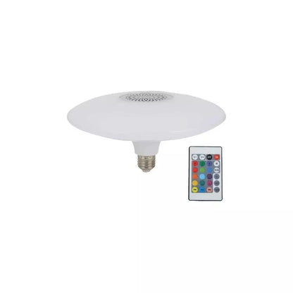 AMPOLLETA FIESTA LED RGB PARLANTE BLUETOOTH UF