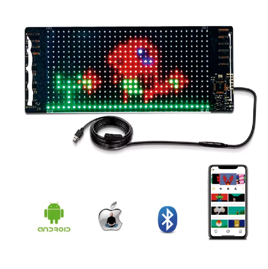 PANTALLA FLEXIBLE LED PARA AUTO