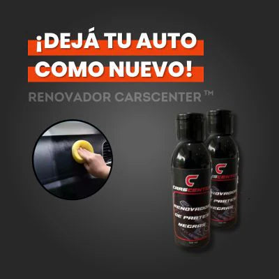 CAR RESTORER CREAM: RESTAURADOR DE PARTES NEGRAS